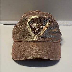 Disney Gold Mickey Mouse Hat